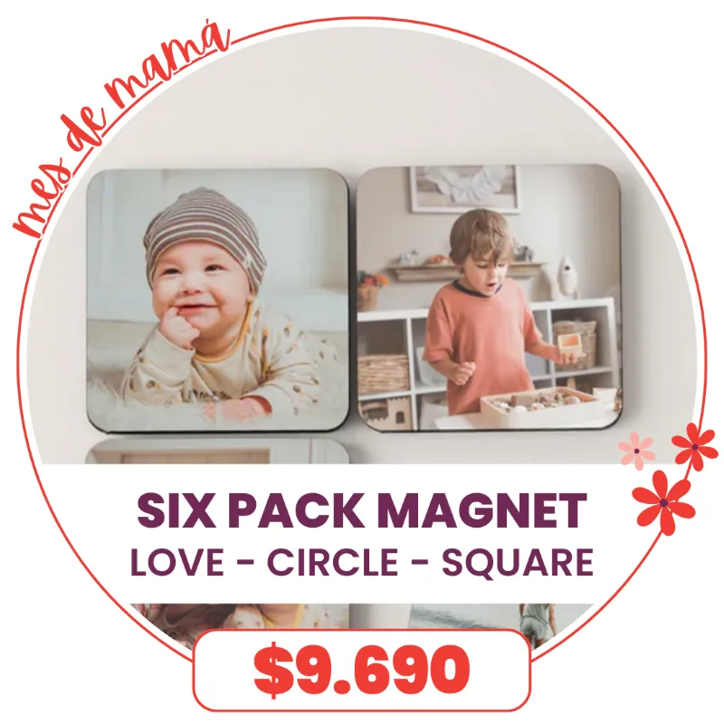 Six Pack Magnets a $9.690