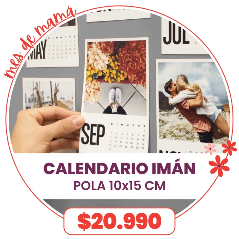 Calendario Pola Imantado a $20.990