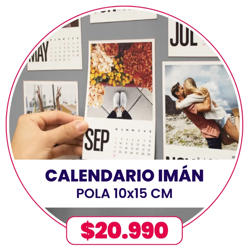 Calendario Pola Imantado a $20.990