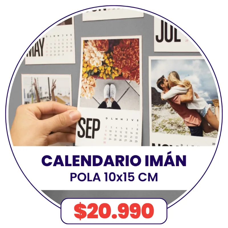 Calendario Pola Imantado a $20.990