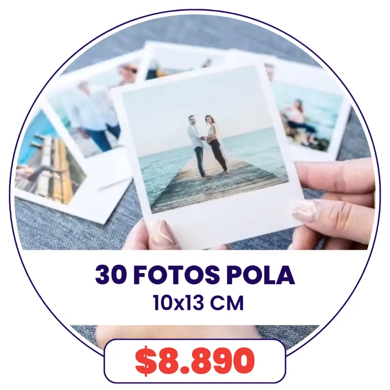 30 Fotos Pola 10x13 a $8.890