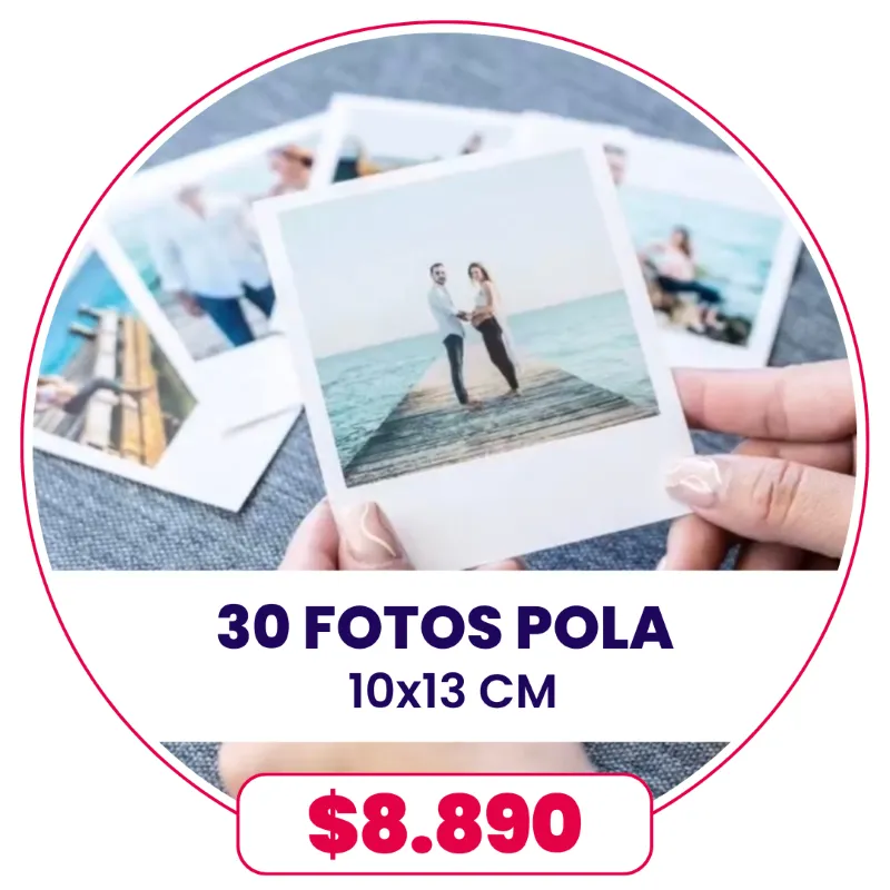 30 Fotos Pola 10x13 a $8.890