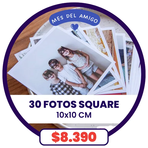 30 fotos Square 10x10 a $8.390