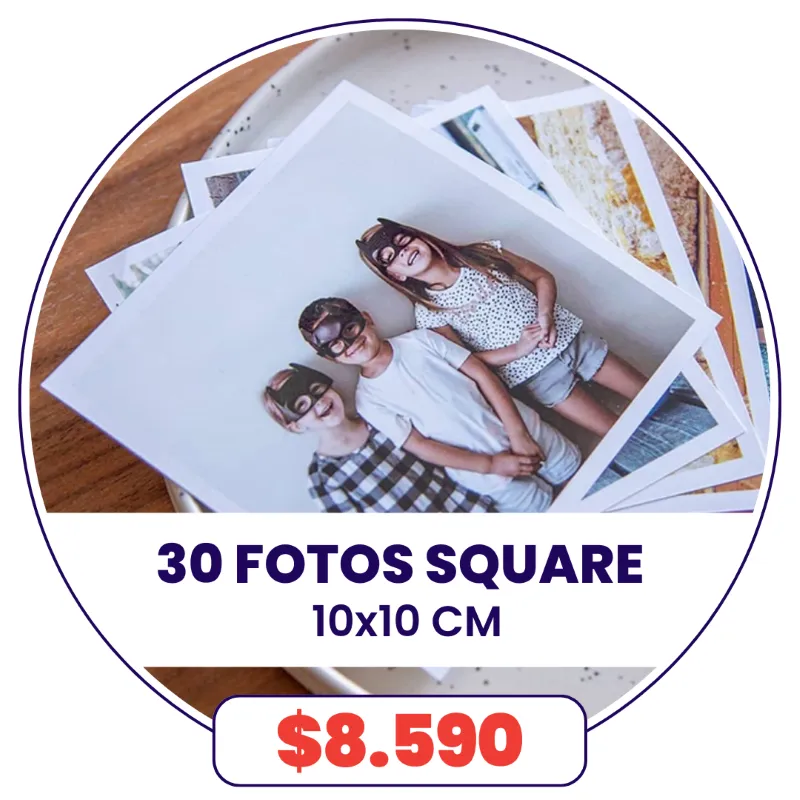 30 fotos Square 10x10 a $8.590