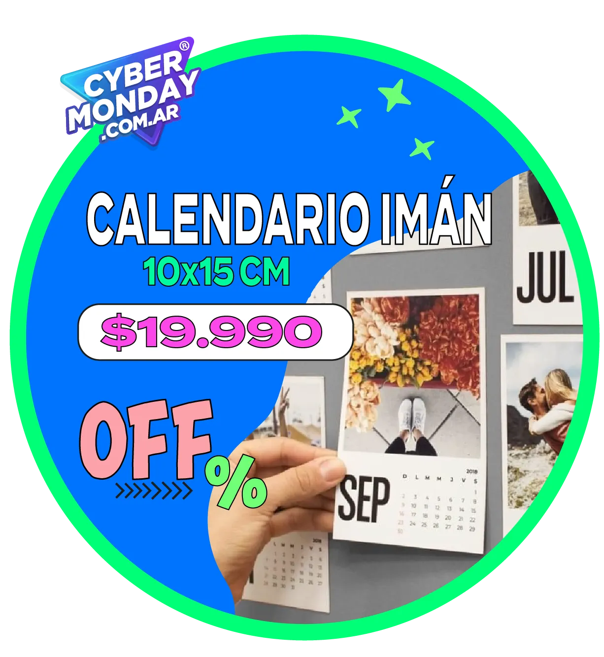 Calendario Pola Imantado a $19.990